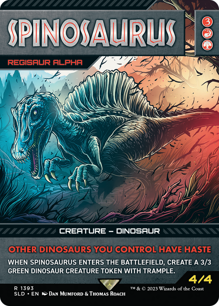 Spinosaurus - Regisaur Alpha [Secret Lair Drop Series] | Mega City Incorporated