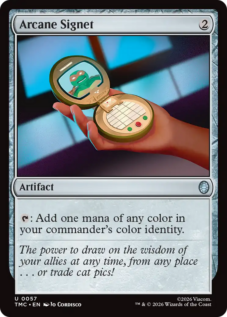 Arcane Signet [Teenage Mutant Ninja Turtles Commander] | Mega City Incorporated