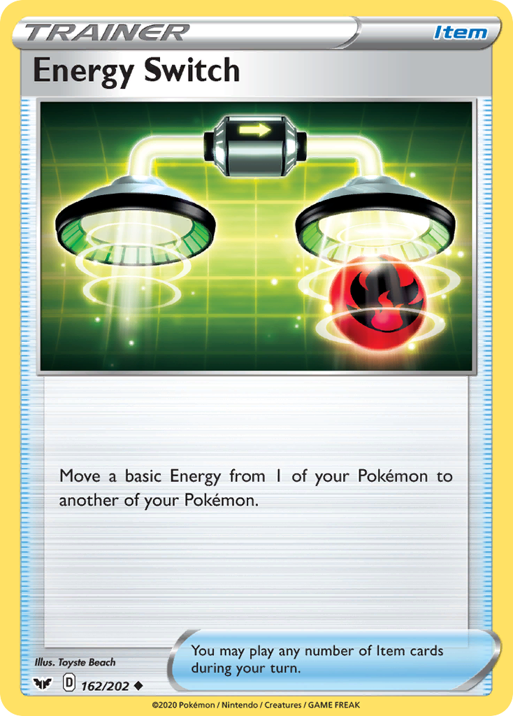 Energy Switch (162/202) [Sword & Shield: Base Set] | Mega City Incorporated