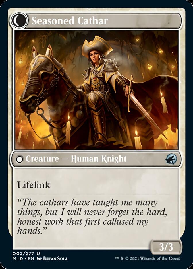 Ambitious Farmhand // Seasoned Cathar [Innistrad: Midnight Hunt] | Mega City Incorporated