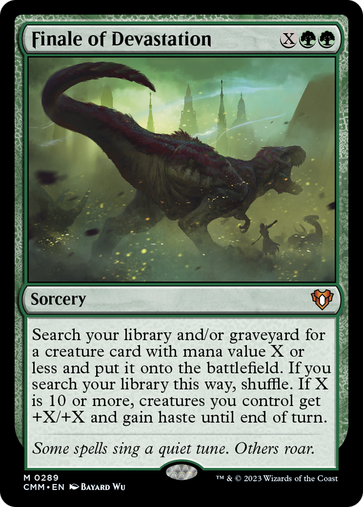 Finale of Devastation [Commander Masters] | Mega City Incorporated