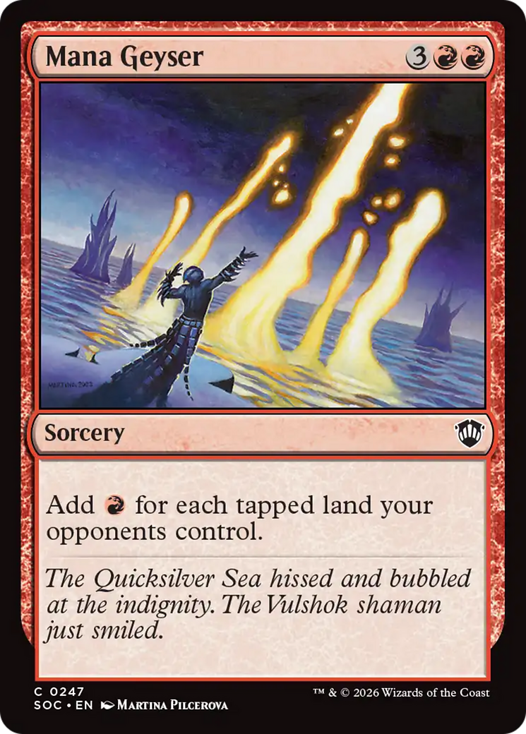 Mana Geyser [Secrets of Strixhaven Commander] | Mega City Incorporated