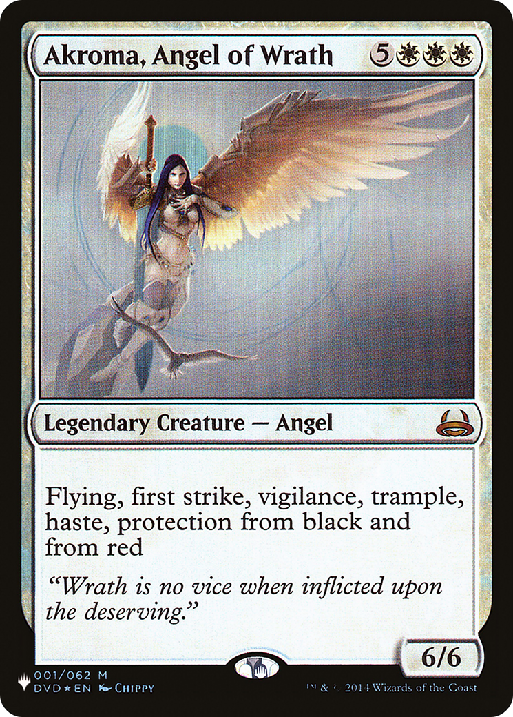 Akroma, Angel of Wrath [The List] | Mega City Incorporated