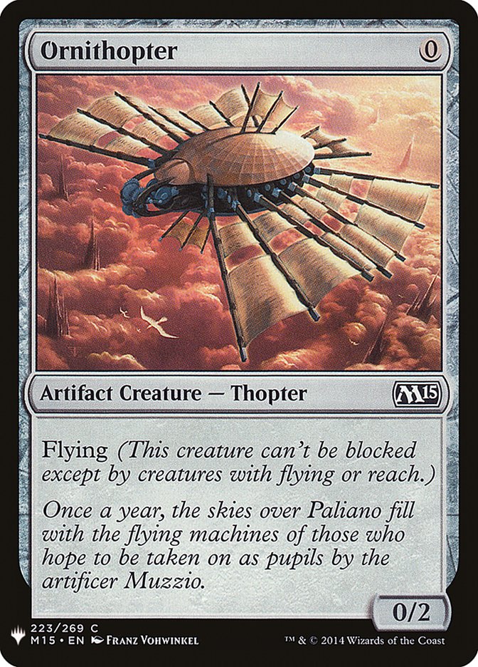 Ornithopter [Mystery Booster] | Mega City Incorporated