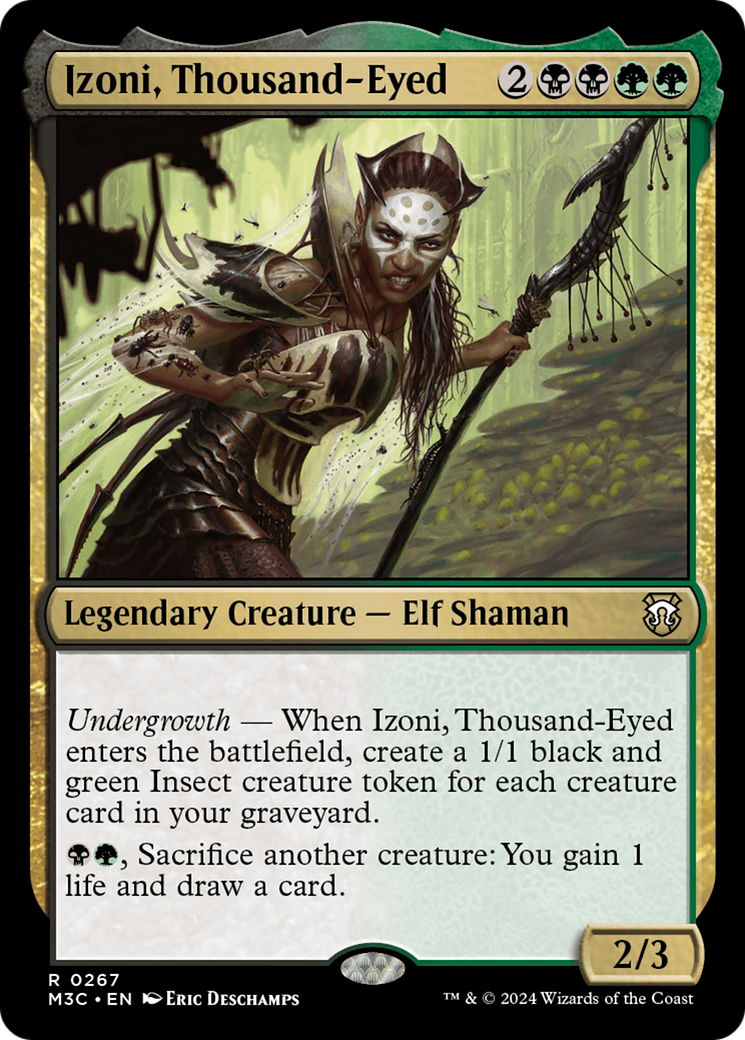 Izoni, Thousand-Eyed (Ripple Foil) [Modern Horizons 3 Commander] | Mega City Incorporated