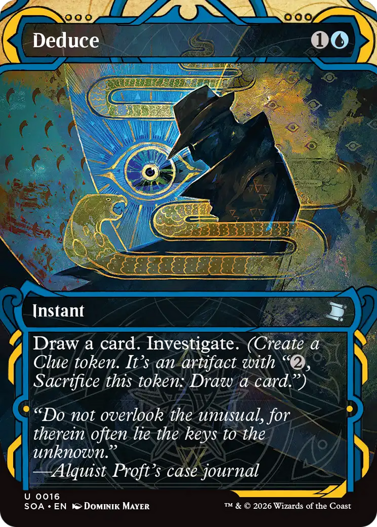 Deduce [Secrets of Strixhaven: Mystical Archive] | Mega City Incorporated