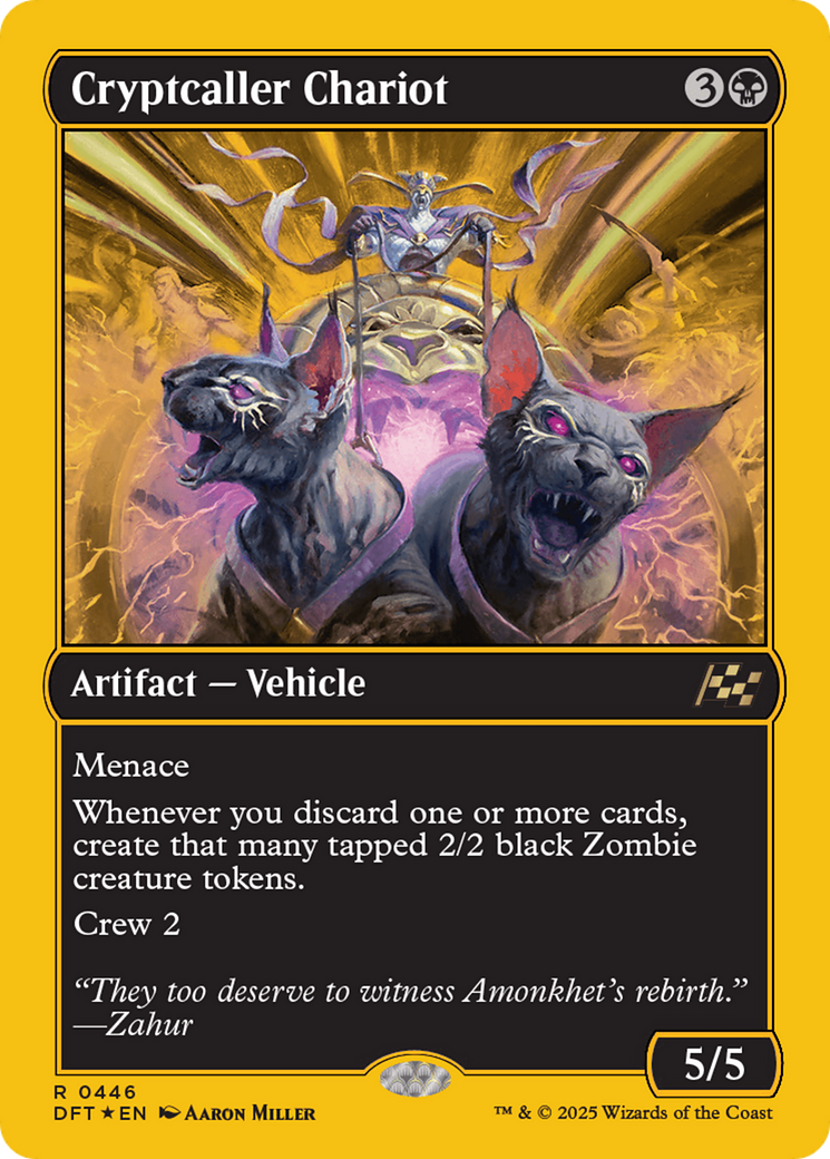 Cryptcaller Chariot (First-Place Foil) [Aetherdrift] | Mega City Incorporated