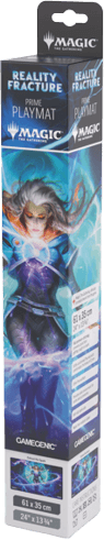 GAMEGEN!C Magic: The Gathering | Reality Fracture Prime Playmat - Entrust the Spark | Mega City Incorporated