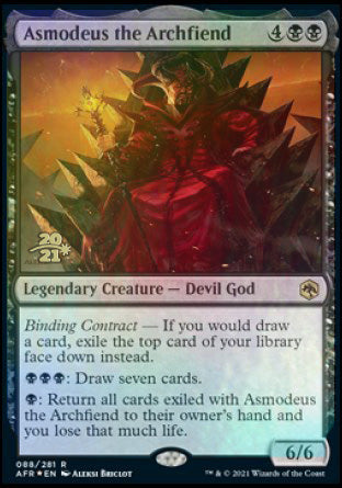 Asmodeus the Archfiend [Dungeons & Dragons: Adventures in the Forgotten Realms Prerelease Promos] | Mega City Incorporated