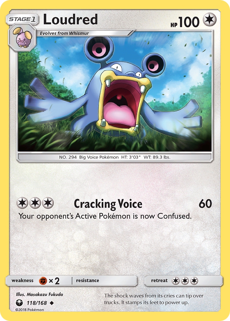 Loudred (118/168) [Sun & Moon: Celestial Storm] | Mega City Incorporated