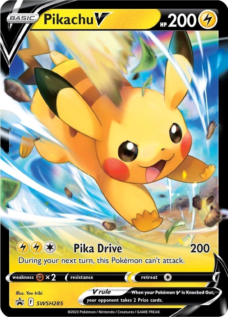 Pikachu V (SWSH285) [Sword & Shield: Black Star Promos] | Mega City Incorporated