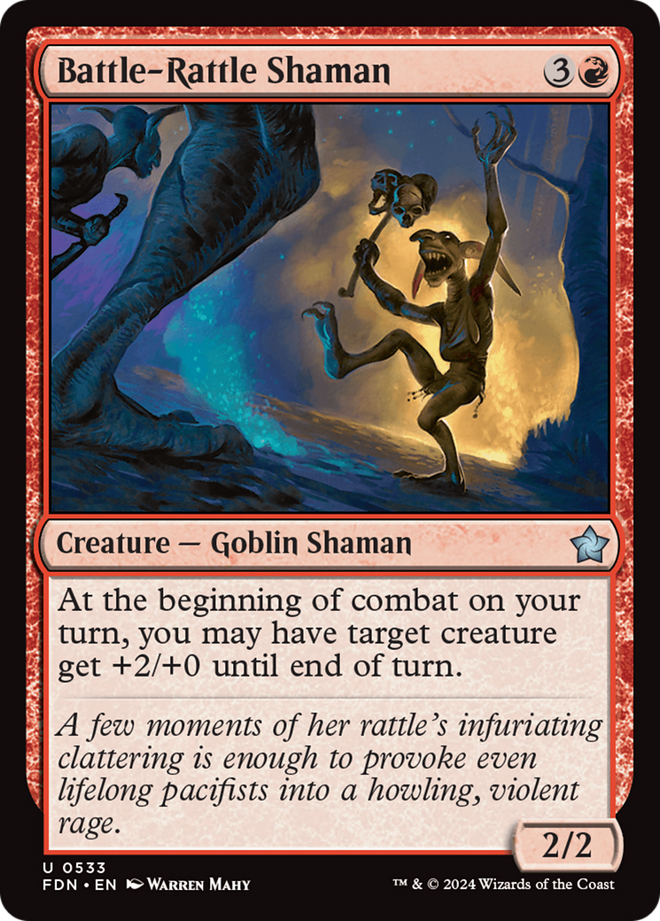 Battle-Rattle Shaman [Foundations] | Mega City Incorporated