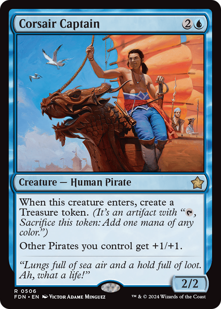 Corsair Captain [Foundations] | Mega City Incorporated