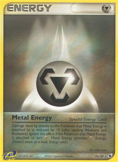 Metal Energy (94/109) [EX: Ruby & Sapphire] | Mega City Incorporated