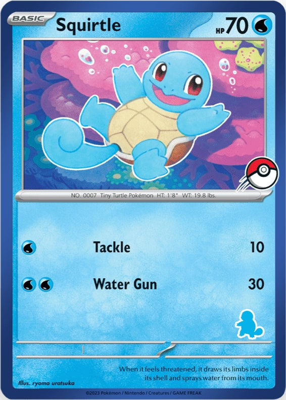 Squirtle (Blue Border) [My First Battle] | Mega City Incorporated