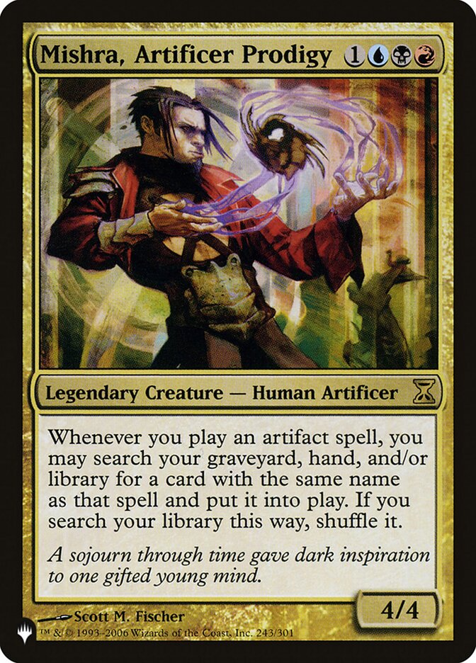 Mishra, Artificer Prodigy [The List] | Mega City Incorporated