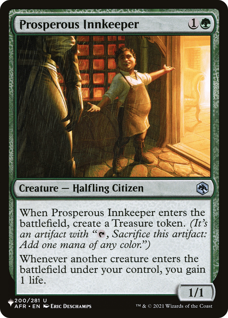 Prosperous Innkeeper [The List] | Mega City Incorporated