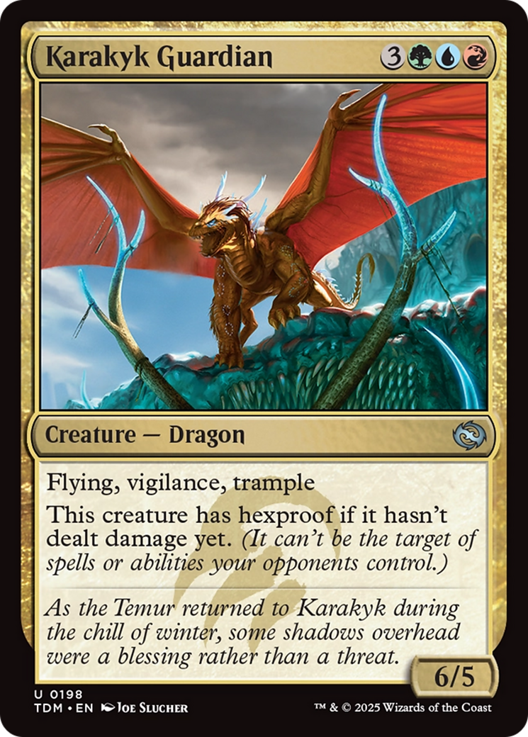 Karakyk Guardian [Tarkir: Dragonstorm] | Mega City Incorporated