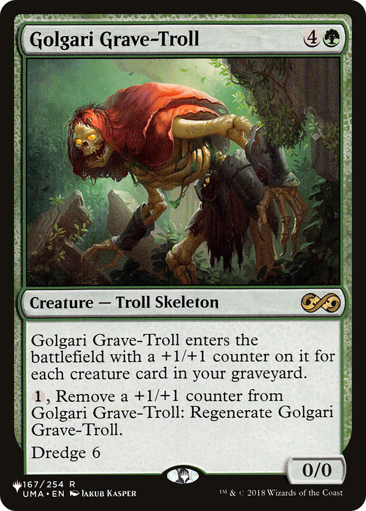 Golgari Grave-Troll [The List] | Mega City Incorporated