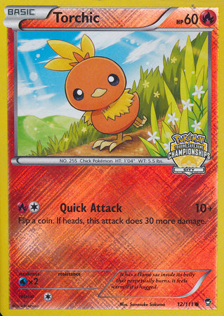 Torchic (12/111) (City Championship Promo) [XY: Furious Fists] | Mega City Incorporated