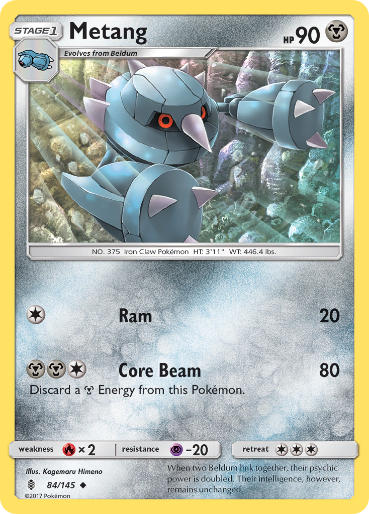 Metang (84/145) [Sun & Moon: Guardians Rising] | Mega City Incorporated