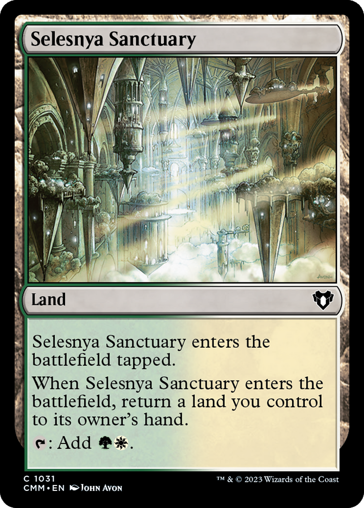 Selesnya Sanctuary [Commander Masters] | Mega City Incorporated