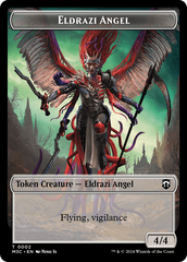 Eldrazi Angel // Copy Double-Sided Token [Modern Horizons 3 Commander Tokens] | Mega City Incorporated