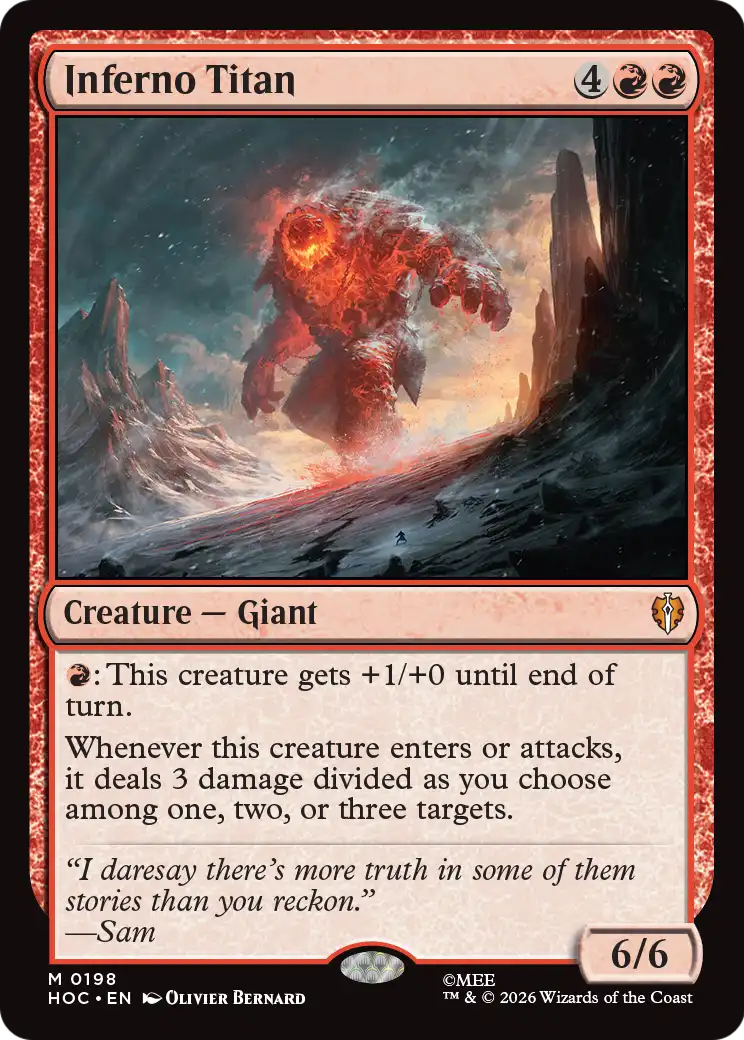 Inferno Titan [The Hobbit: Eternal-Legal] | Mega City Incorporated