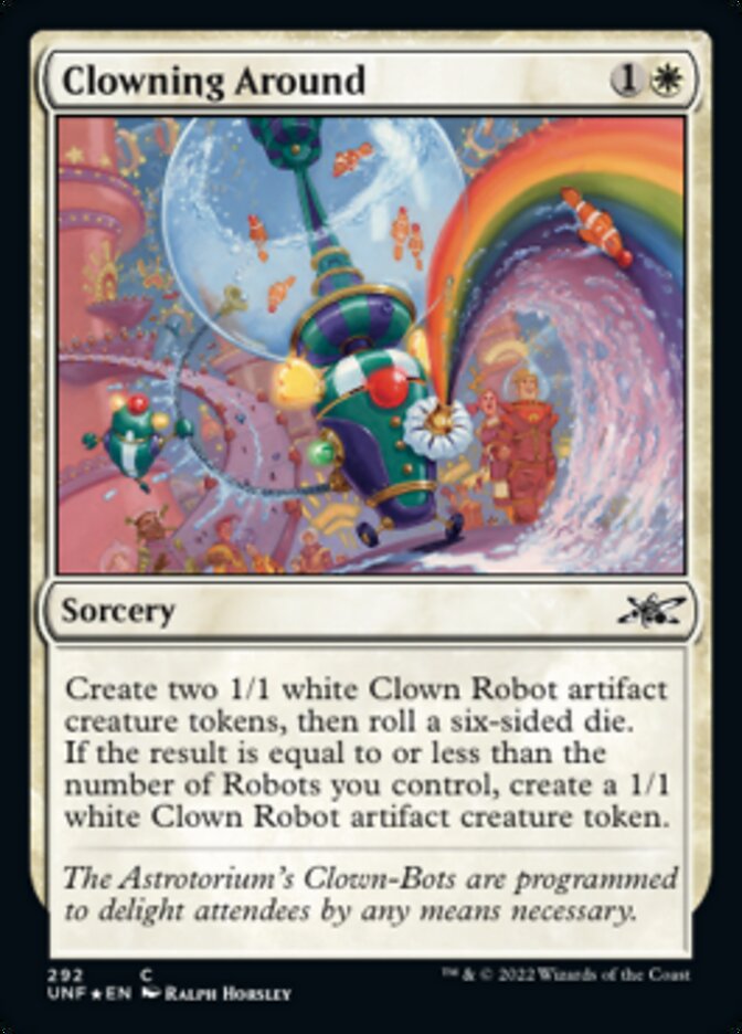 Clowning Around (Galaxy Foil) [Unfinity] | Mega City Incorporated