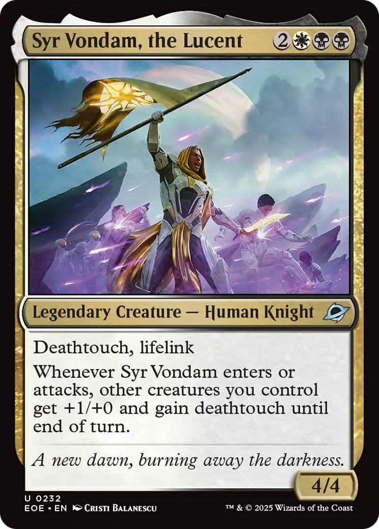 Syr Vondam, the Lucent [Edge of Eternities] | Mega City Incorporated
