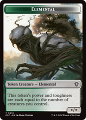Copy // Elemental (0010) Double-Sided Token [Lorwyn Eclipsed Tokens] | Mega City Incorporated