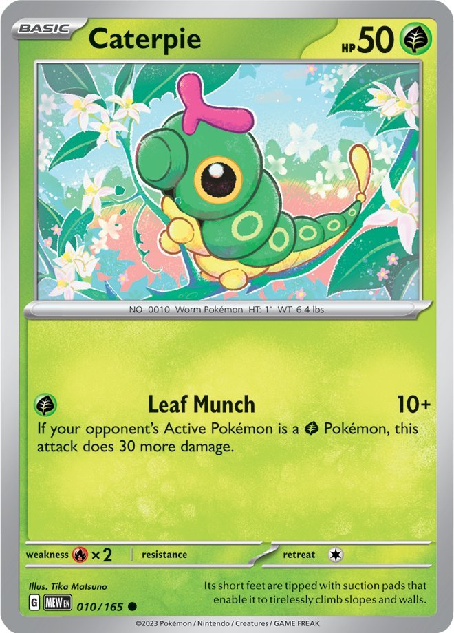 Caterpie (010/165) [Scarlet & Violet 151] | Mega City Incorporated