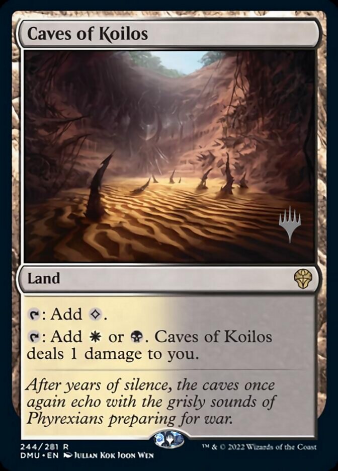 Caves of Koilos (Promo Pack) [Dominaria United Promos] | Mega City Incorporated