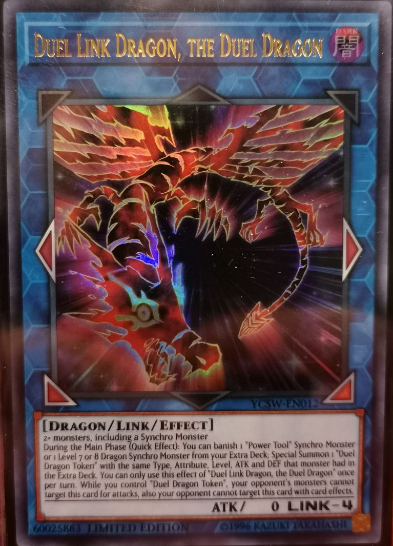 Duel Link Dragon, the Duel Dragon [YCSW-EN012] Ultra Rare | Mega City Incorporated