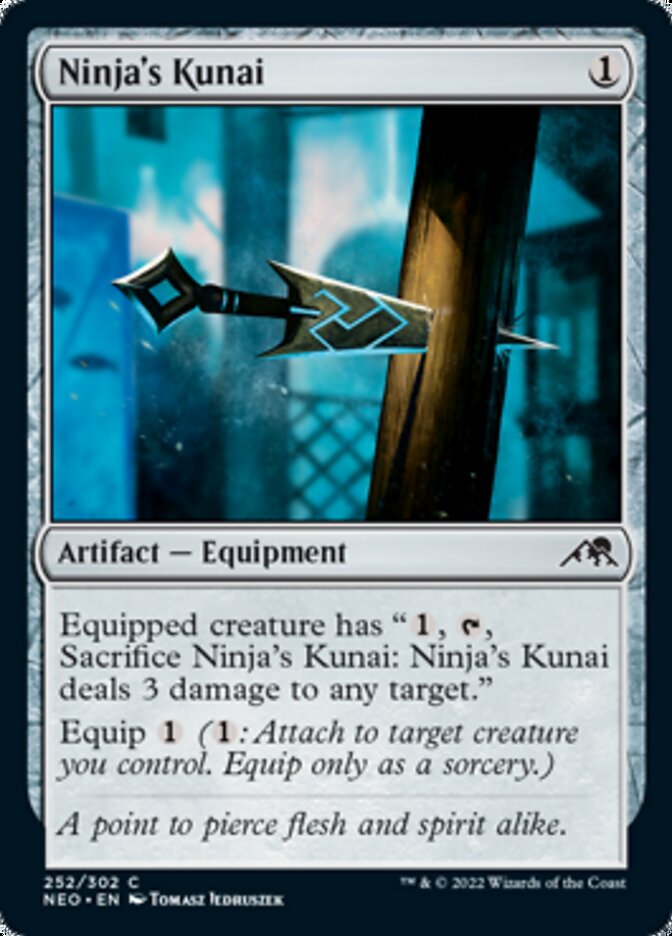 Ninja's Kunai [Kamigawa: Neon Dynasty] | Mega City Incorporated