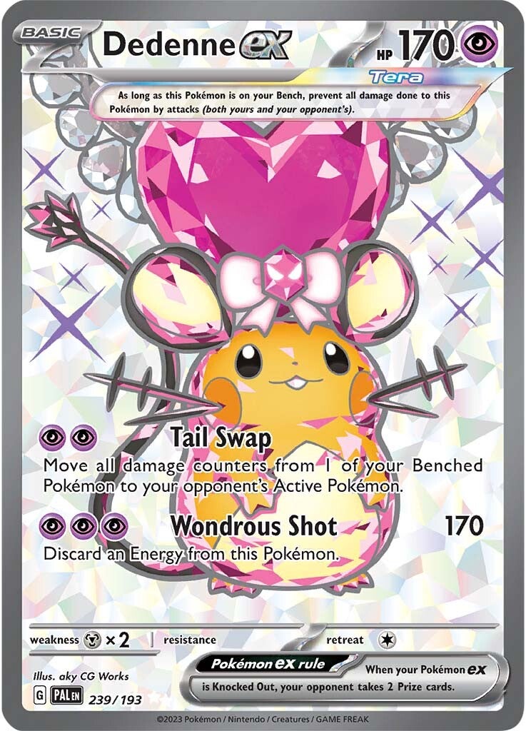 Dedenne ex (239/193) [Scarlet & Violet: Paldea Evolved] | Mega City Incorporated