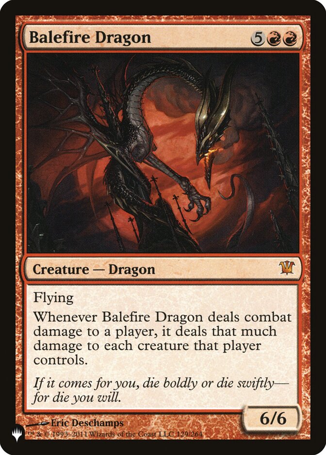 Balefire Dragon [The List] | Mega City Incorporated