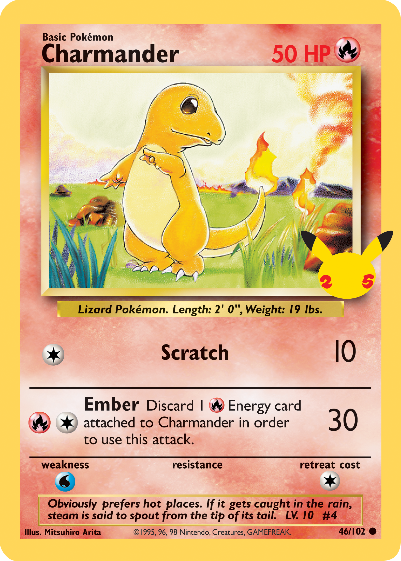 Charmander (46/102) (Jumbo Card) [First Partner Pack] | Mega City Incorporated