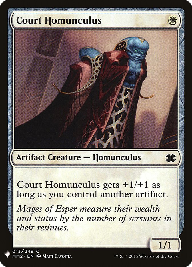 Court Homunculus [Mystery Booster] | Mega City Incorporated