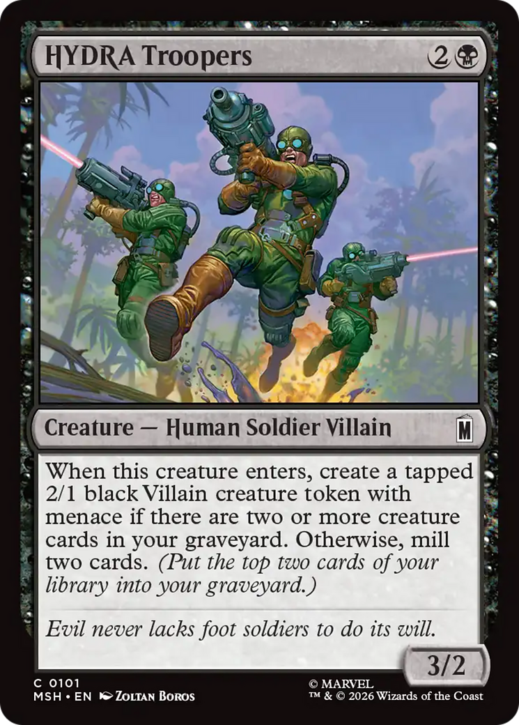HYDRA Troopers [Marvel Super Heroes] | Mega City Incorporated