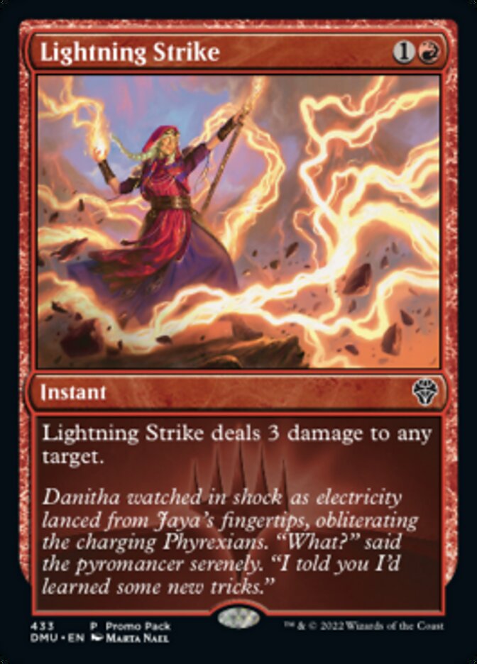 Lightning Strike (Promo Pack) [Dominaria United Promos] | Mega City Incorporated