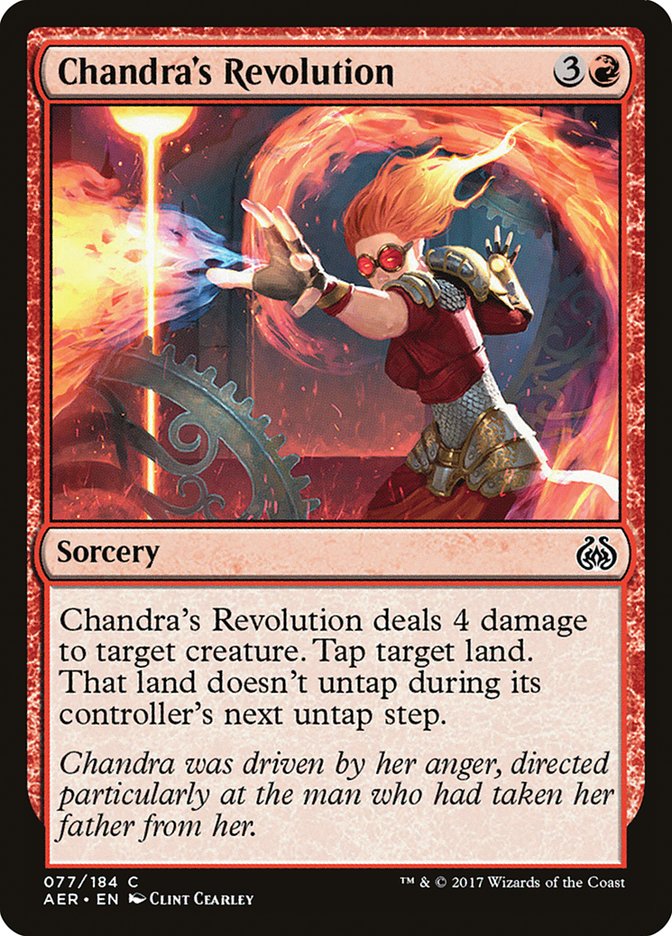 Chandra's Revolution [Aether Revolt] | Mega City Incorporated