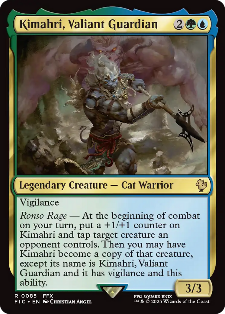 Kimahri, Valiant Guardian [FINAL FANTASY Commander] | Mega City Incorporated