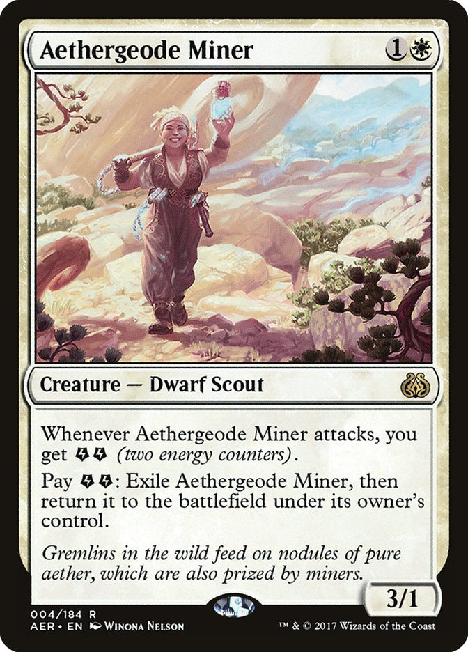Aethergeode Miner [Aether Revolt] | Mega City Incorporated
