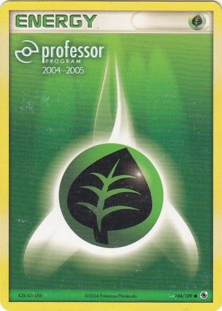 Grass Energy (104/109) (2004 2005) [Professor Program Promos] | Mega City Incorporated