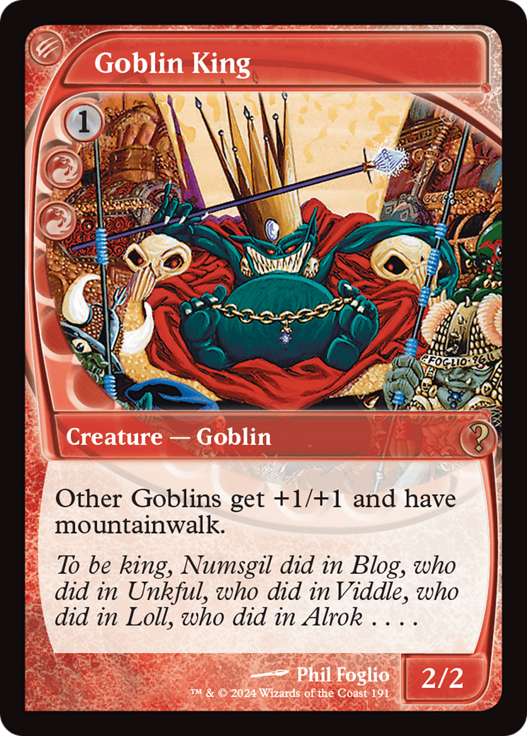 Goblin King (Future Sight) [Mystery Booster 2] | Mega City Incorporated