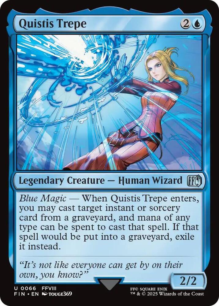 Quistis Trepe [FINAL FANTASY] | Mega City Incorporated
