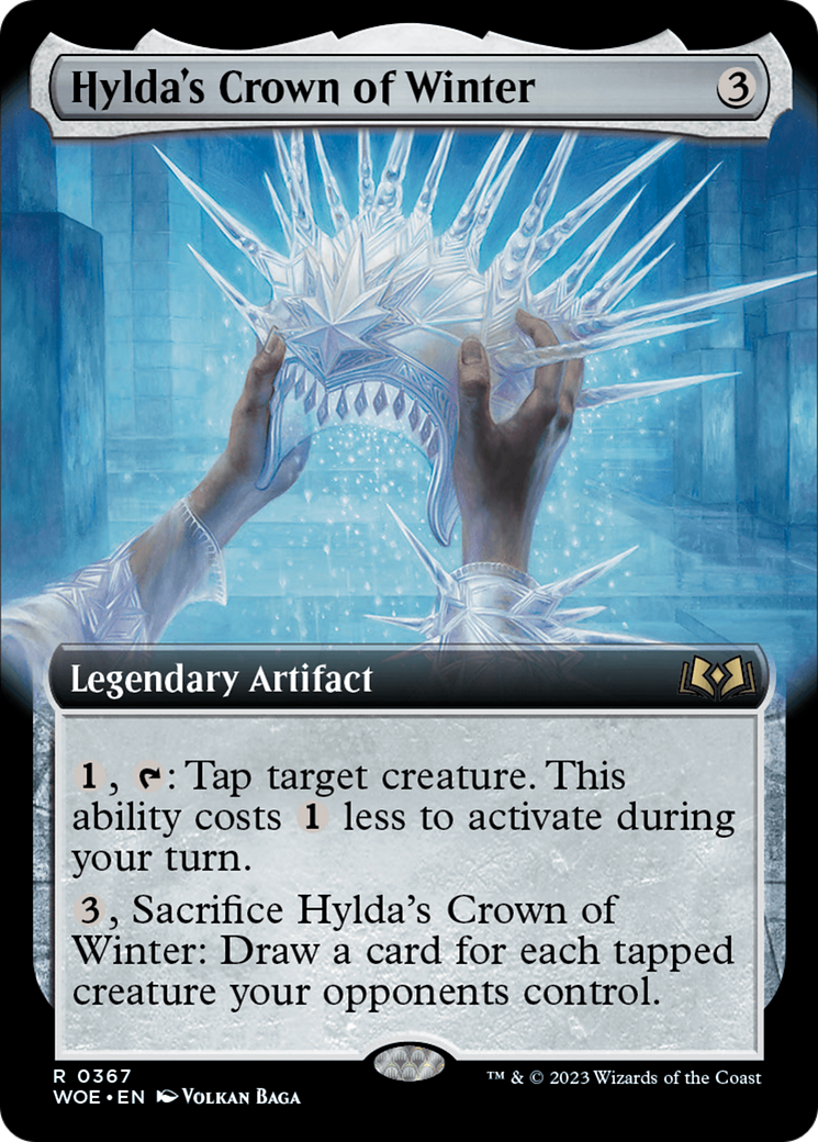 Hylda's Crown of Winter (Extended Art) [Wilds of Eldraine] | Mega City Incorporated