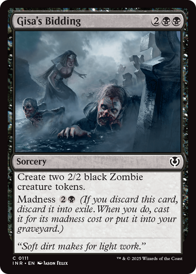Gisa's Bidding [Innistrad Remastered] | Mega City Incorporated