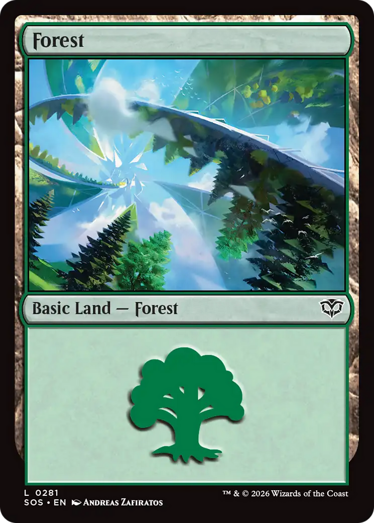 Forest (0281) [Secrets of Strixhaven] | Mega City Incorporated